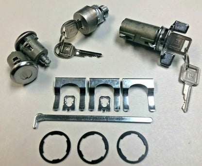 Ignition, Door & Trunk Lock Set – Fits 1979–1981 Chevrolet Camaro