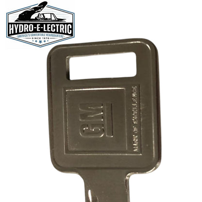 Ignition, Door & Trunk Lock Set – Fits 1969–1978 Buick, Chevrolet, Oldsmobile and Pontiac Models