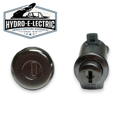 Glove Compartment and Trunk Lock Set with GM Pear Keys – Fits 1961–1967 Buick, Chevrolet, and Pontiac 2-Door Models