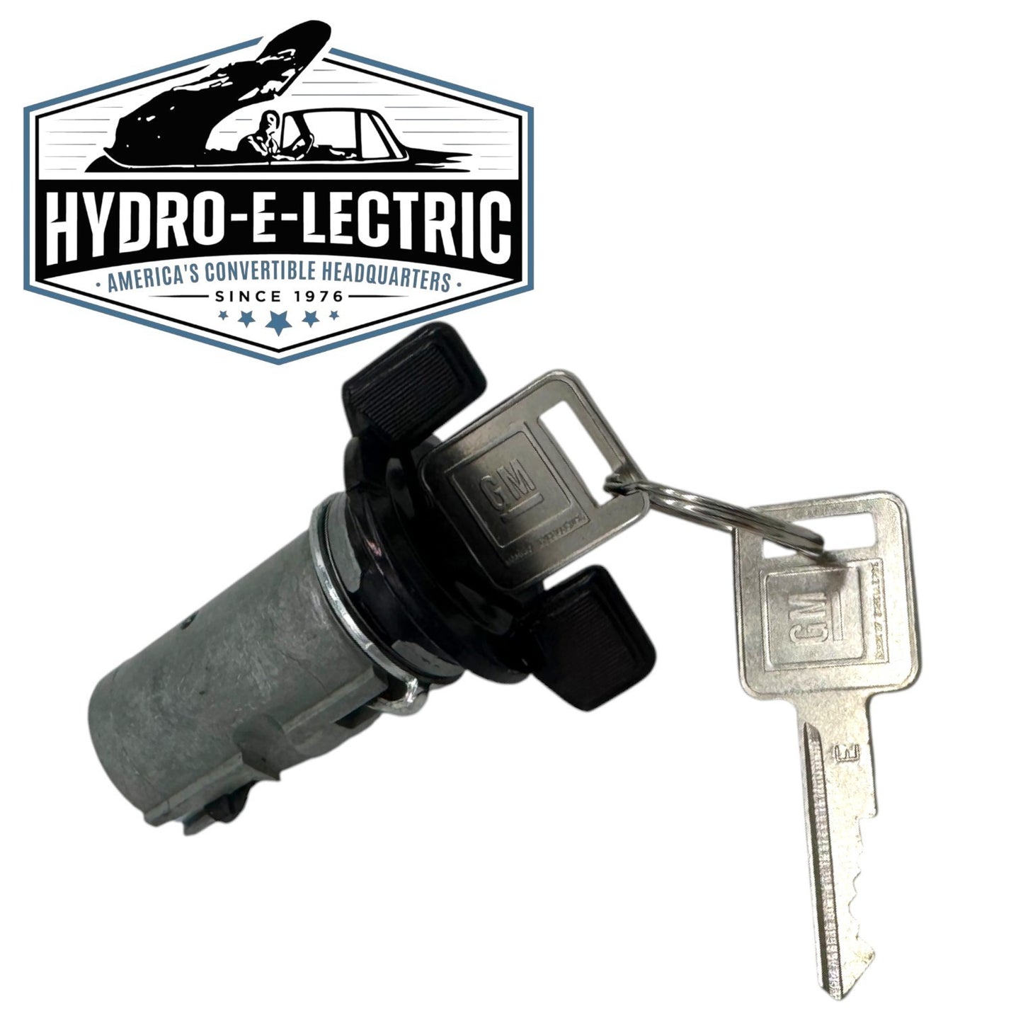 Complete OE-Style Lock Set with GM Keys, Black Finish – Fits 1979–1989 GM G-Body Vehicles