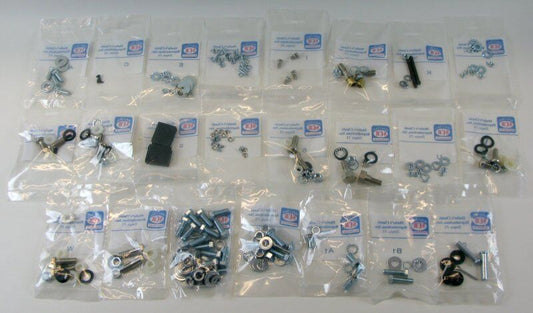 Convertible Top Frame Bolt Kit, 1958 Chevrolet & Pontiac