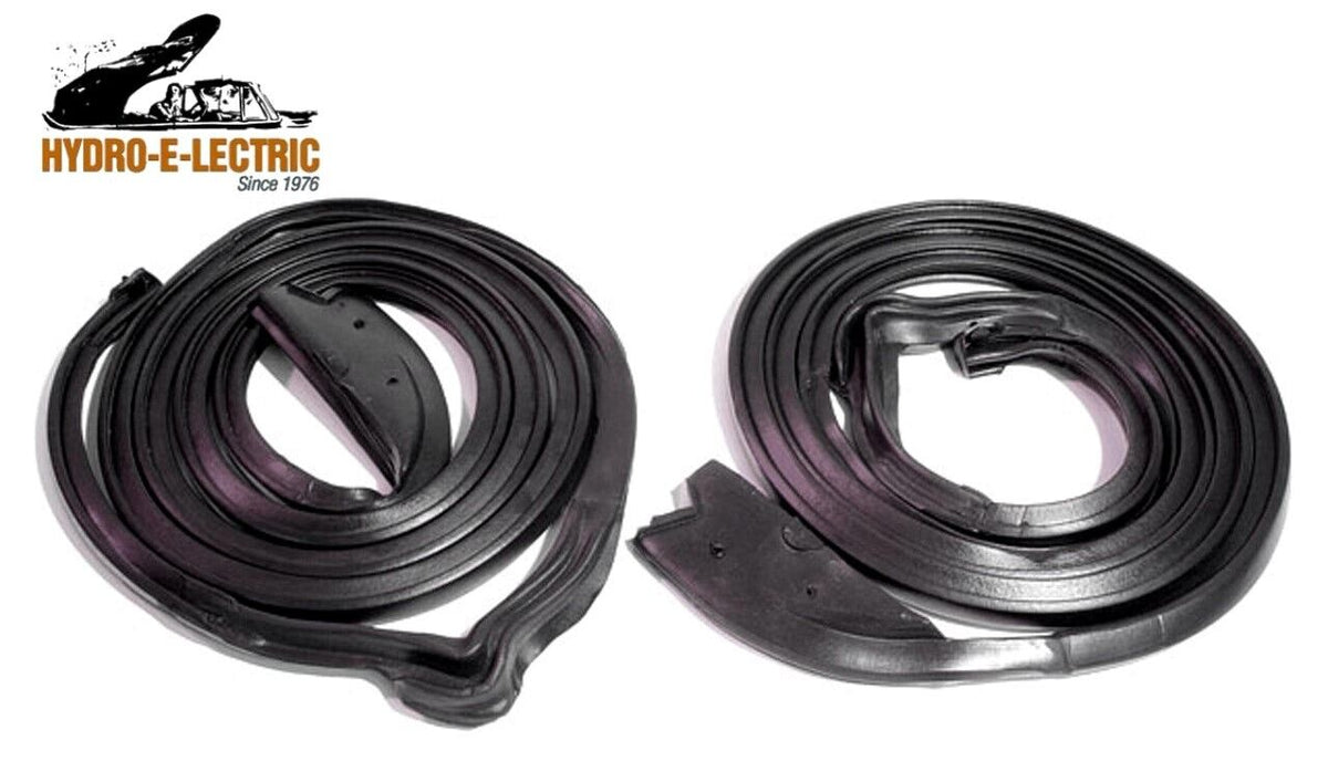 Door Weather Strip Seals - Pair, 1958-1960 Ford Thunderbird Convertible