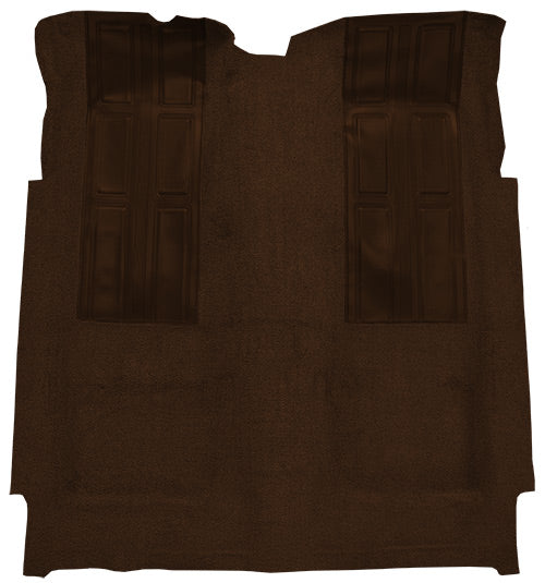 1972-1973 Ford Torino GT with 2 Dark Brown Inserts 2DR Auto Carpet