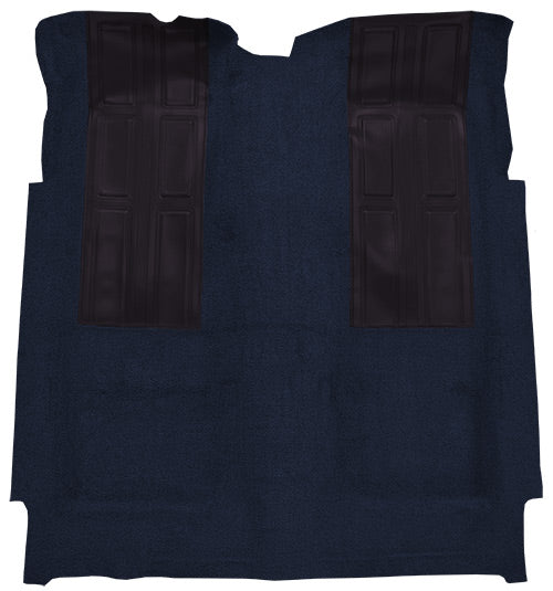 1972-1973 Ford Torino GT with 2 Dark Blue Inserts 2DR Auto Carpet
