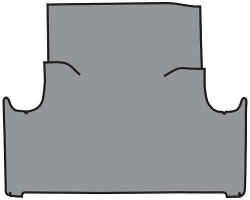 1960 Mercury Comet Trunk Mat Burtex