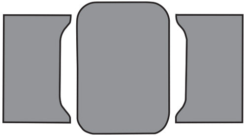 1961 Chevrolet Impala 2DR Hardtop/Coupe Trunk Mat TM Felt