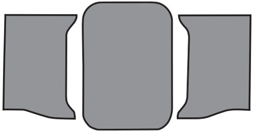 1962-1964 Chevrolet Impala 2DR Coupe Trunk Mat TM Felt