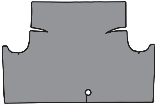 1964-1965 Ford Falcon Trunk Mat Burtex