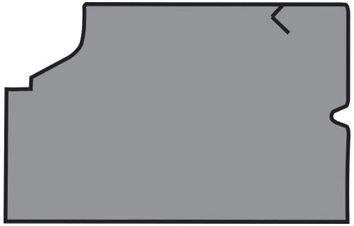 1968-1969 Buick GS 400 Trunk Mat TM Felt