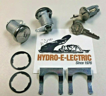 NEW 1961-1964 Oldsmobile Sedan & 4-Door Ignition & Door Lock set with GM Keys