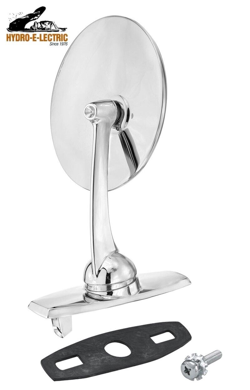 Exterior Rear Side View Mirror Assembly - Right Side, 1961-1964 Cadillac