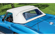 Vinyl Convertible Top, Plastic Window, Pads 1963-1967 Corvette