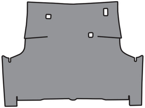 1975-1976 Ford Elite Trunk Mat Fleece