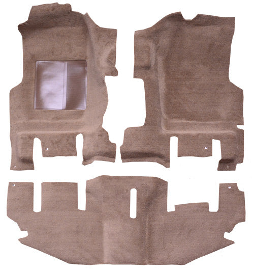 1997-2006 Jeep Wrangler Short Console Pass Area Carpet