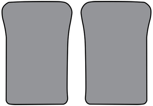 1987-1993 Cadillac Allante Floor Mat 2pc Cutpile (P608F)