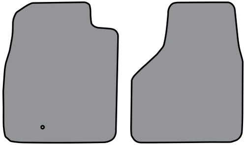 2011-2012 Ram 2500 Reg Cab Floor Mat 2pc Cutpile (P609F)