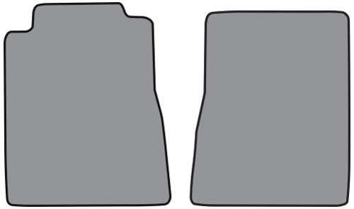 2010-2014 Ford Mustang Floor Mat Frt Row 2pc Cutpile (FM356F)