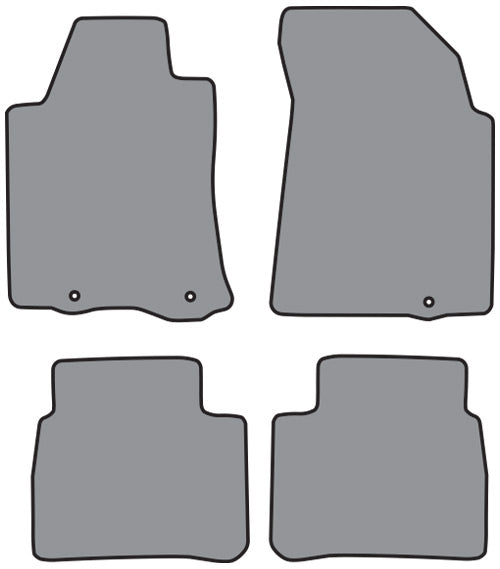 2013-2017 Nissan Altima Floor Mat 4pc Cutpile (FM370, FM370R)