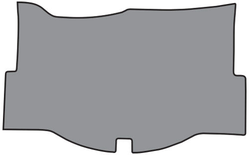 1958-1960 Chevrolet Corvette Trunk Mat Tuxedo