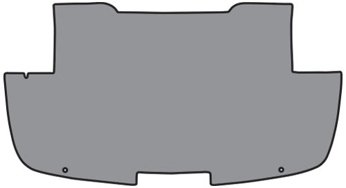 1961-1962 Chevrolet Corvette Trunk Mat Tuxedo