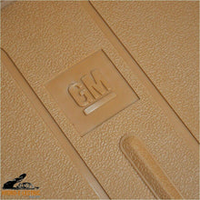 Floor Mats, Tan Rubber, Set of 4 - Fits many 1973-1988 GM cars