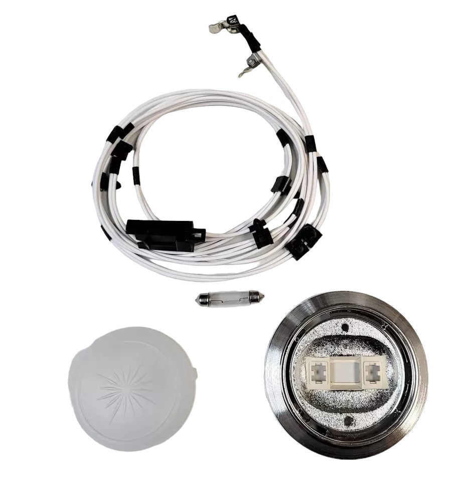 Interior Dome Lamp Replacement kit with Wiring Harness