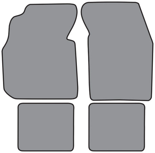 1955-1961 DeSoto Fireflite Floor Mat 4pc Loop (P633F, FM2R)