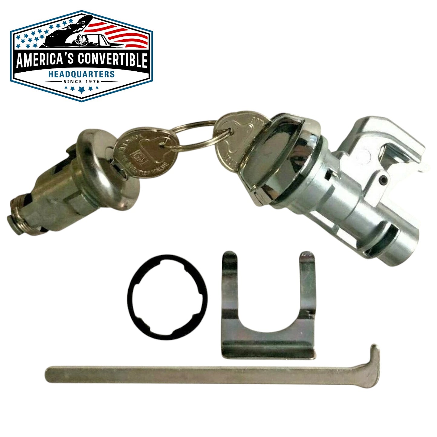 NEW 1968 Chevy II Nova Complete OE Style Lock Set- Original GM Keys