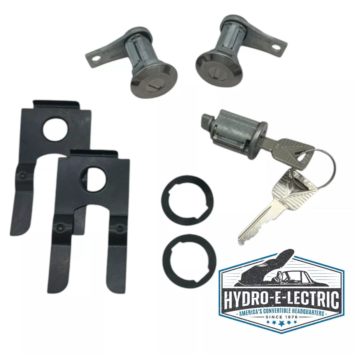 Ignition & Door Lock Set – Fits 1961–1977 Ford and Mercury Models