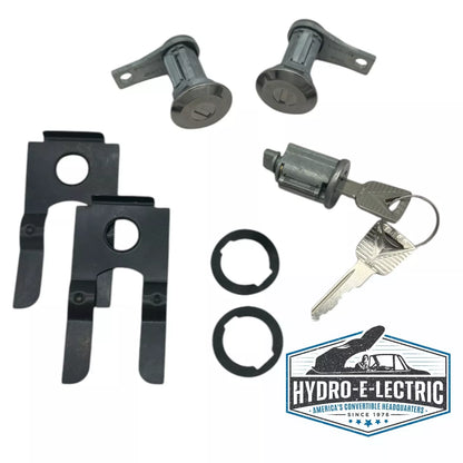 Ignition & Door Lock Set – Fits 1961–1977 Ford and Mercury Models