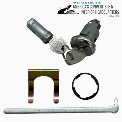 Complete OE Style Lock Set with Cadillac/GM keys, 1963-1964 Cadillac