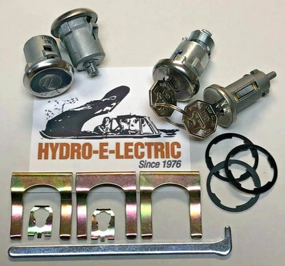 Ignition, Doors, & Trunk Lock set- GM Keys, One Key System, PY276