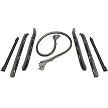 1968-1969 Camaro & Firebird Convertible Roof Rail Weather Strip Set for Top Frame
