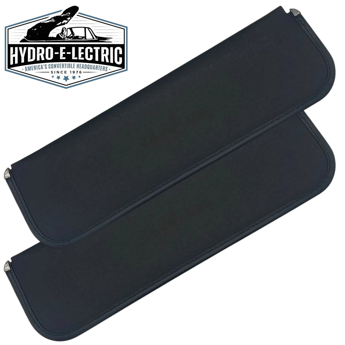 Sun Visors, Black - Pair 1948-1952 Ford Truck