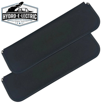 Sun Visors, Black - Pair 1948-1952 Ford Truck