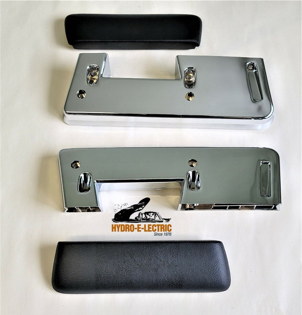 Front & Rear Arm Rest Base & Pads Set w/ Ash Trays, Hardtop