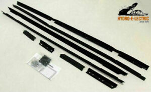 Beltline Weather Strip Felt 8 Piece Kit, 1984-1985 Cadillac Eldorado Convertible