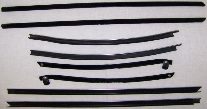 Convertible Deluxe Weather Strip 24 piece Kit, 1968 Buick Skylark