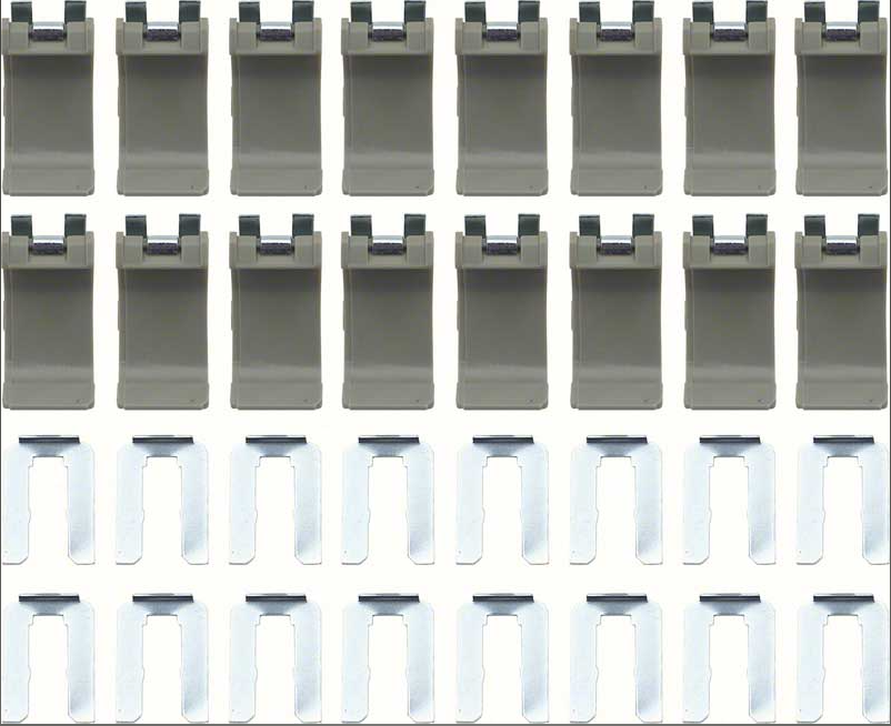 Convertible Top Boot Clip, set of 16 clips. 1966-1967 GM A-Body