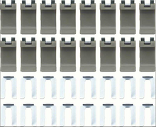Convertible Top Boot Clip, set of 16 clips. 1966-1967 GM A-Body