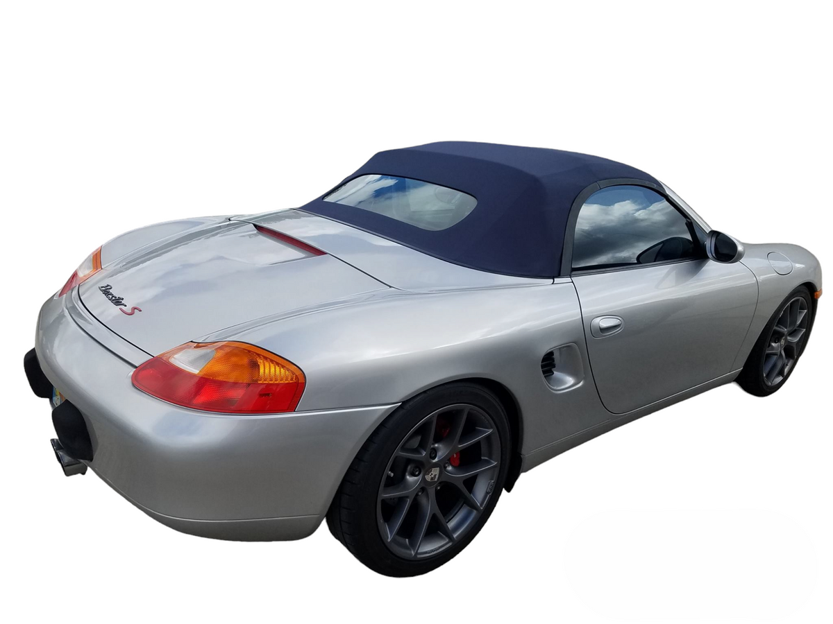 Canvas Convertible Top, Plastic Window, 1997-2002 Porsche Boxster
