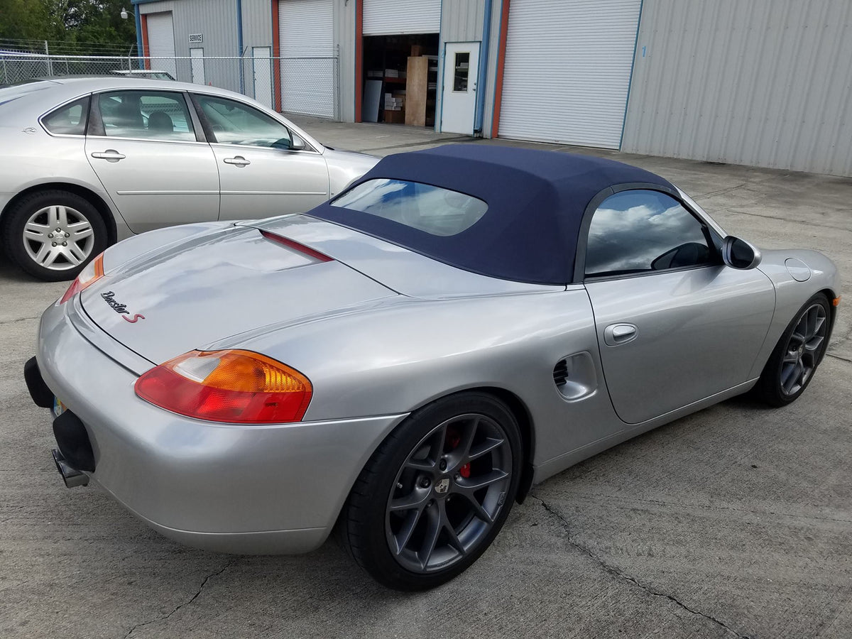 Canvas Convertible Top, Plastic Window, 1997-2002 Porsche Boxster