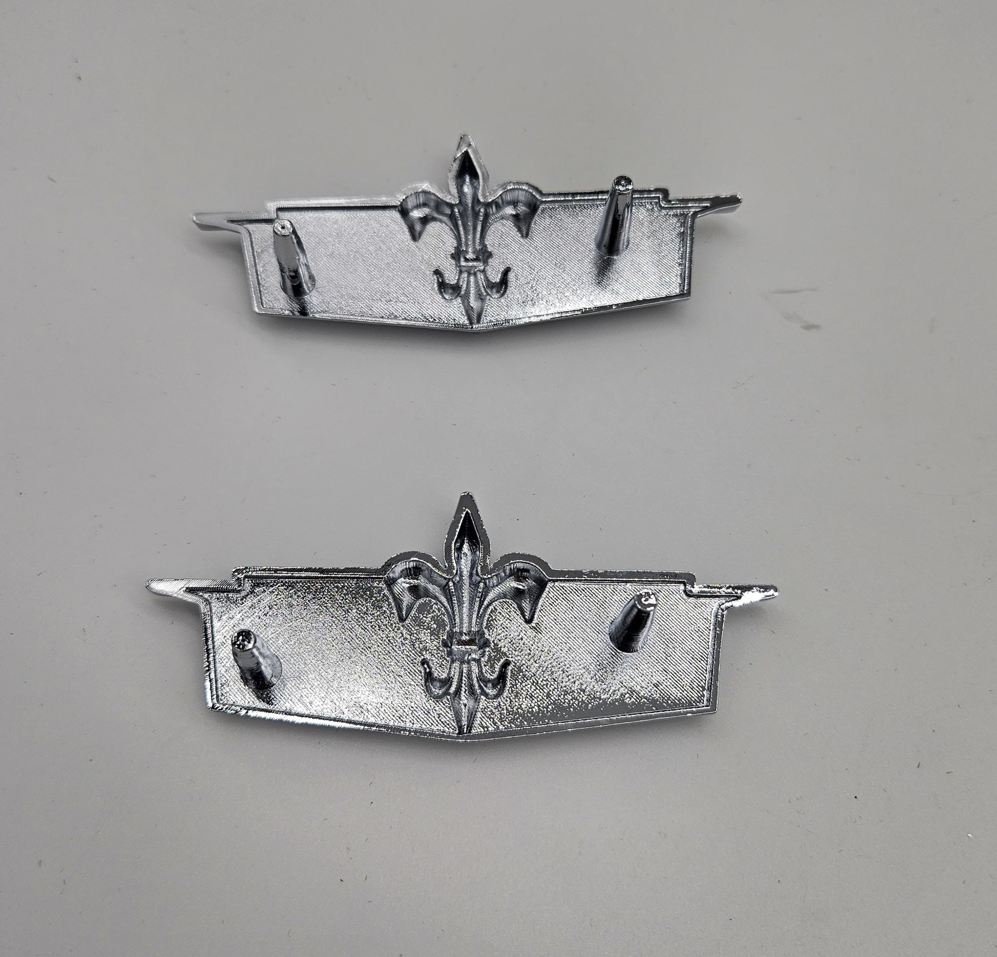 Fleur De Lis Fender Emblem, 1975-1976 Chevrolet Caprice, Pair