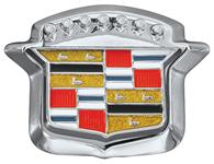 Trunk Lock Crest Emblem, 1964-1968 Cadillac DeVille, Eldorado & Fleetwood