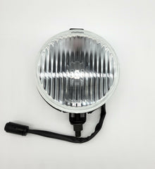 Fog Light Assembly with Bulb, Clear Ribbed Glass, Pair.  E7ZZ-15200