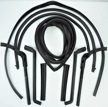 Hardtop Roof Rail Weather Strip 10 Piece Set, 1963-1967 Chevrolet Corvette Seals