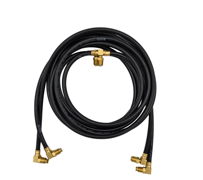 Upper and lower hydraulic hose set
Fittings attached
Made in USA