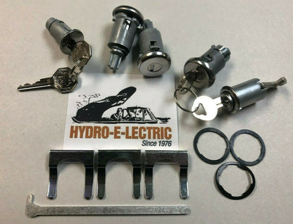 Complete Lock Set- GM keys, 1962-1964 Oldsmobile Starfire, Super/Dynamic 88 & 98
