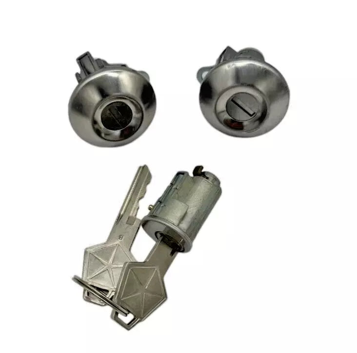 Ignition and Door Lock Set with Chrysler Keys, PY019C