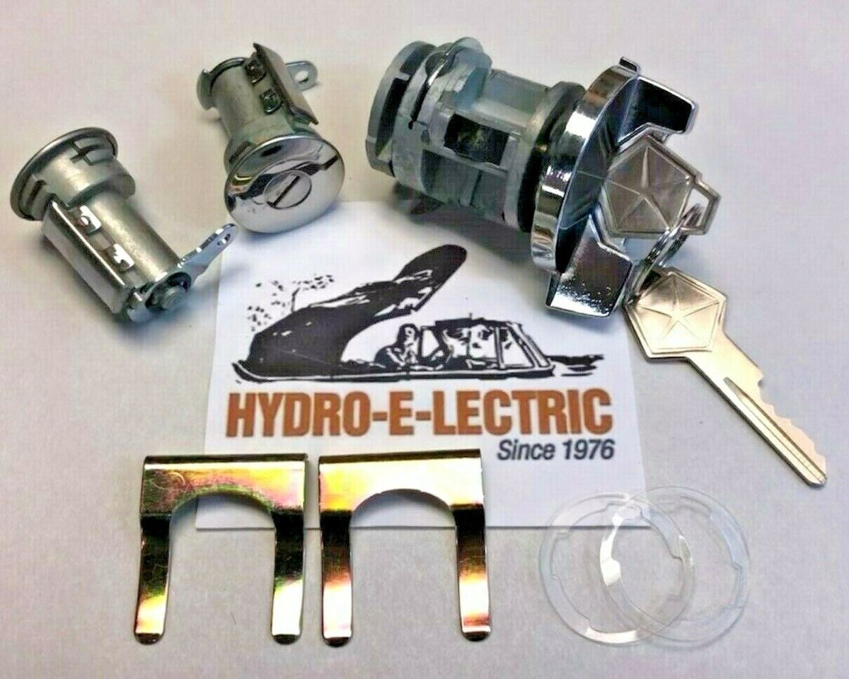 Ignition & Door Lock Set with Chrysler OE Keys, PY024A